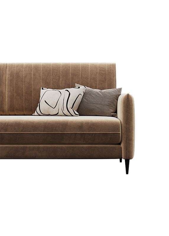 Диван Лукас цвет - коричневый