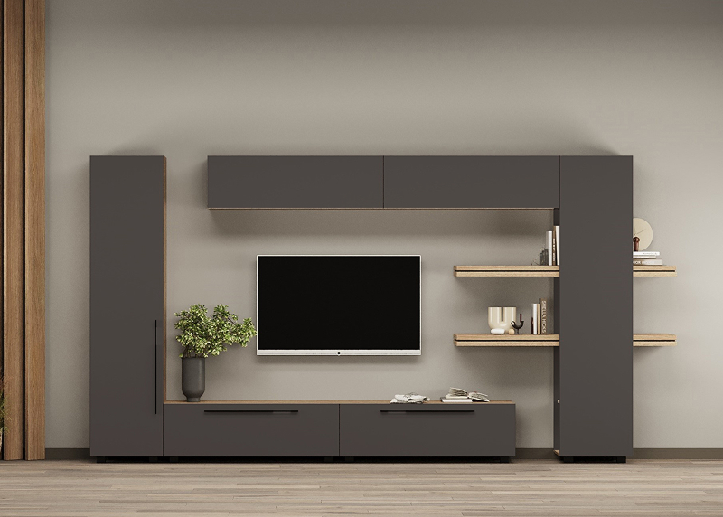 Гостиная Артнэйл 1 цвет - базальт