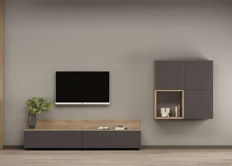 Гостиная Артнэйл 3 цвет - базальт