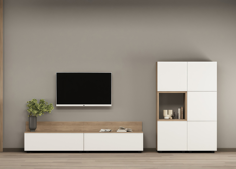 Гостиная Артнэйл 4 цвет - белый