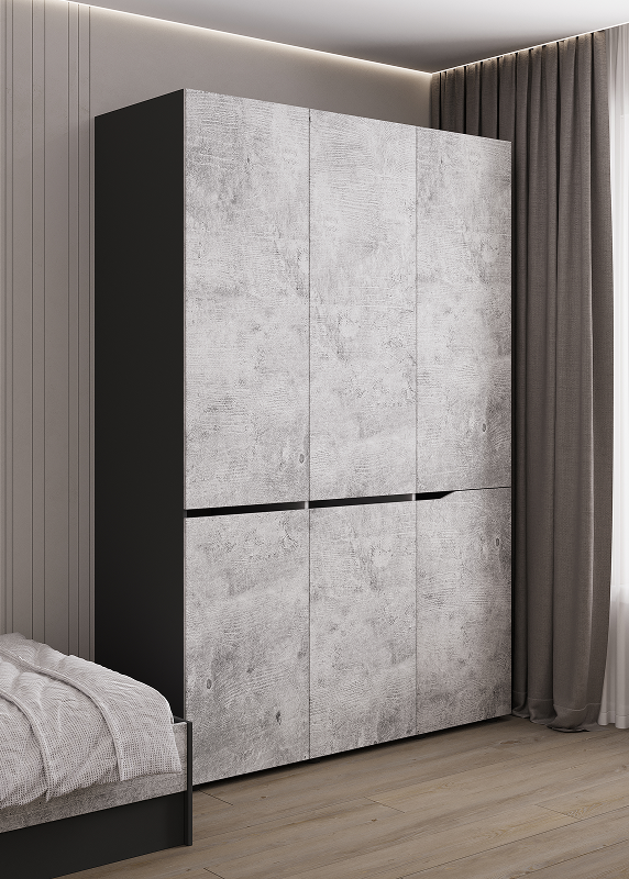 Детская Сильва цвет - базальт/цемент