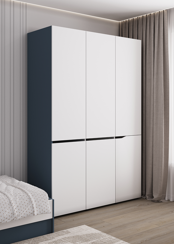 Детская Сильва цвет - белый/индиго