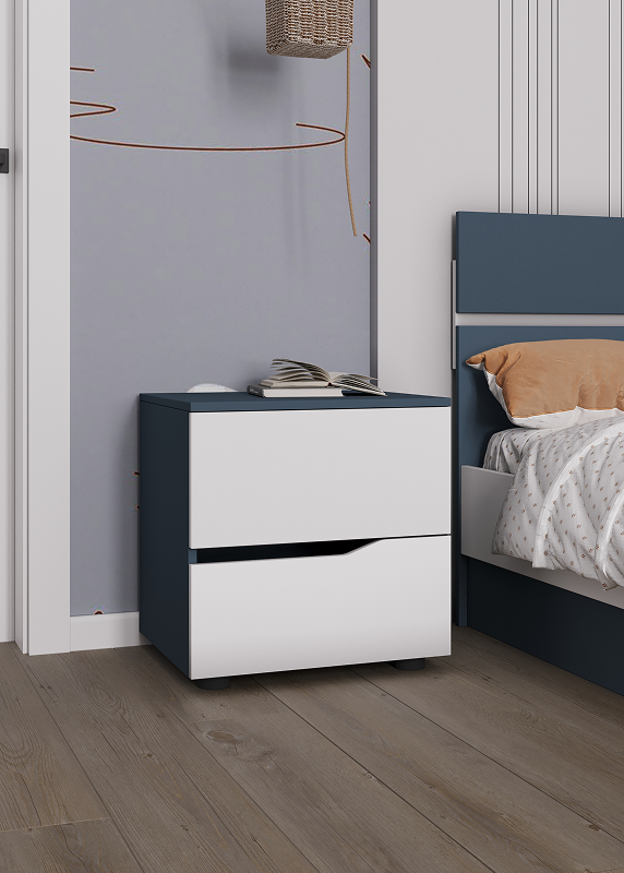 Детская Сильва цвет - белый/индиго