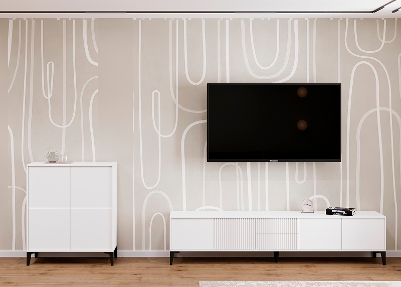 Гостиная Софтлайн цвет - белый