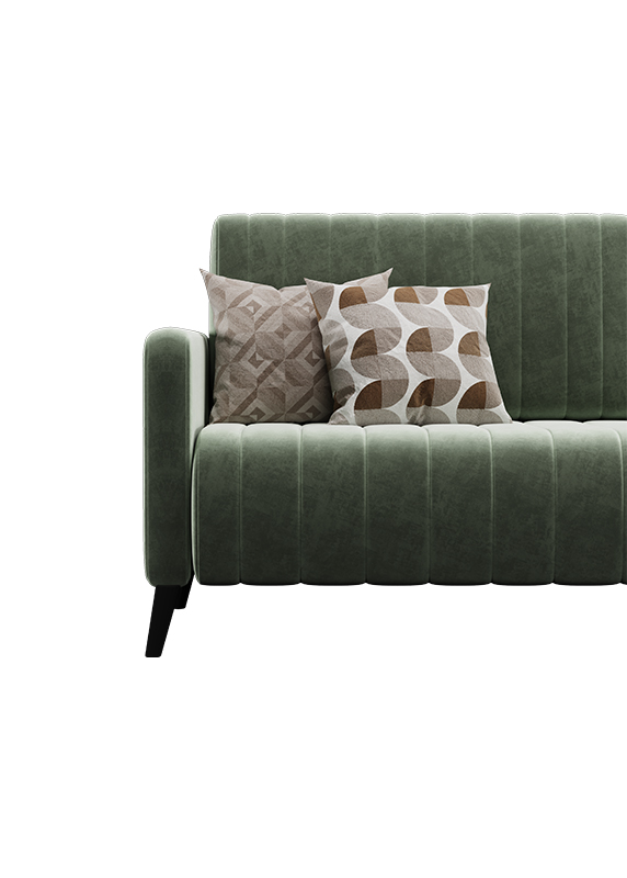Диван Этерни цвет - зеленый